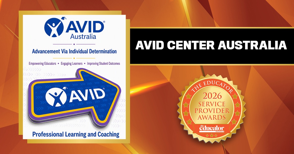 Read why AVID Australia is the 2026 Professional Development Provider of the Year