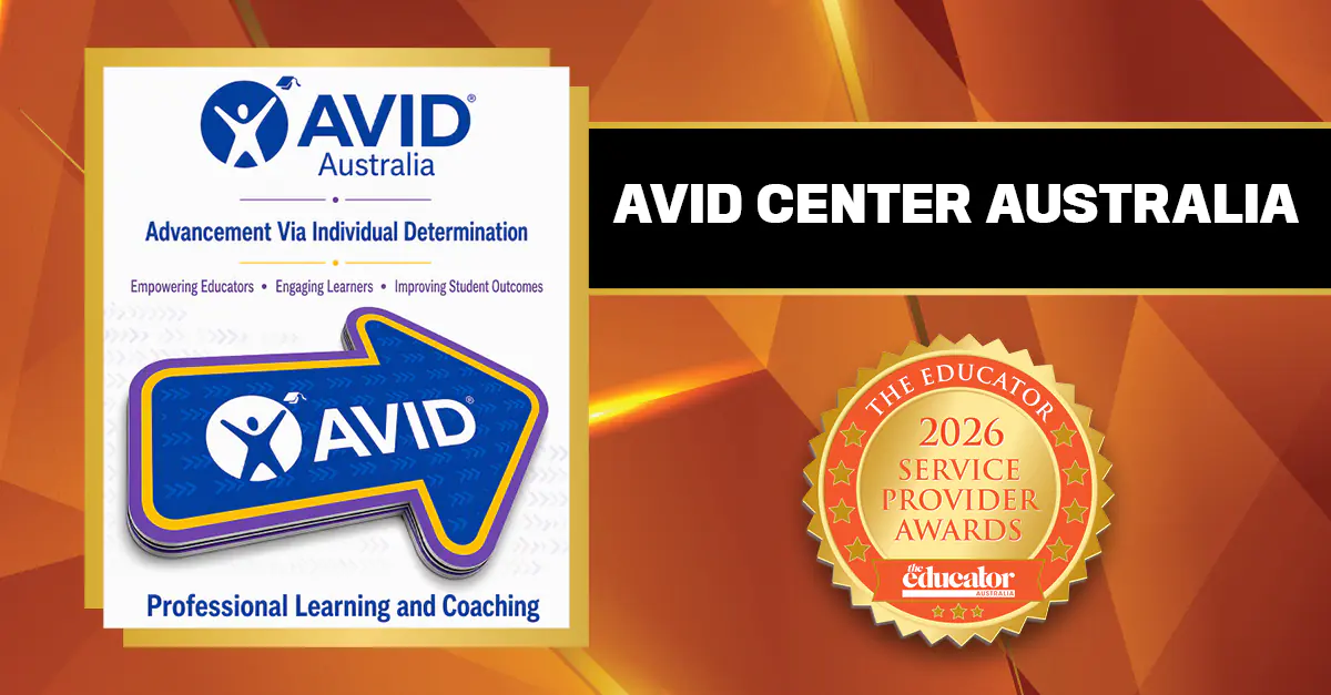 Read why AVID Australia is the 2026 Professional Development Provider of the Year